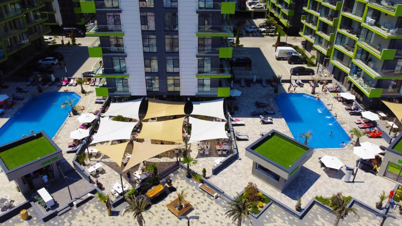 Panoramic Aparthotel Pool & Spa Mamaia Nord Năvodari Exterior foto
